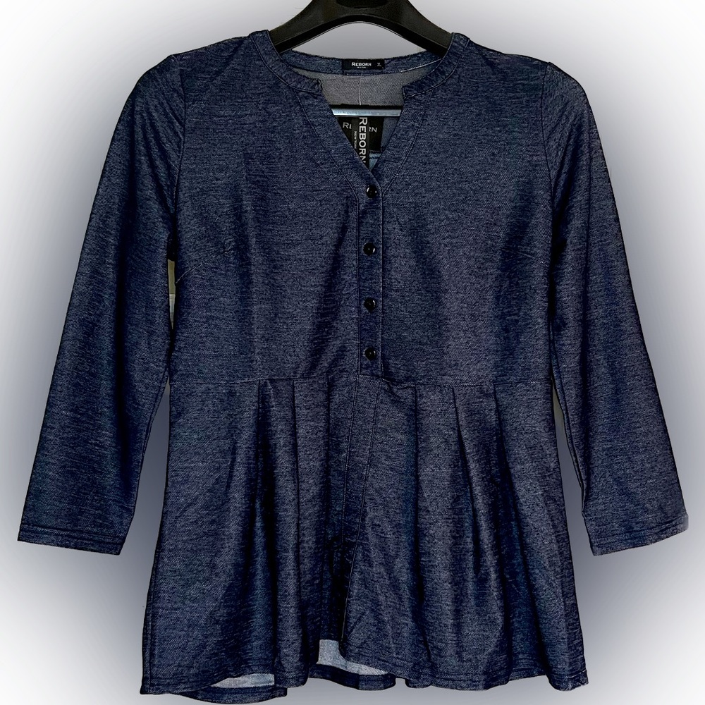 Reborn Chambray Shirt - XL